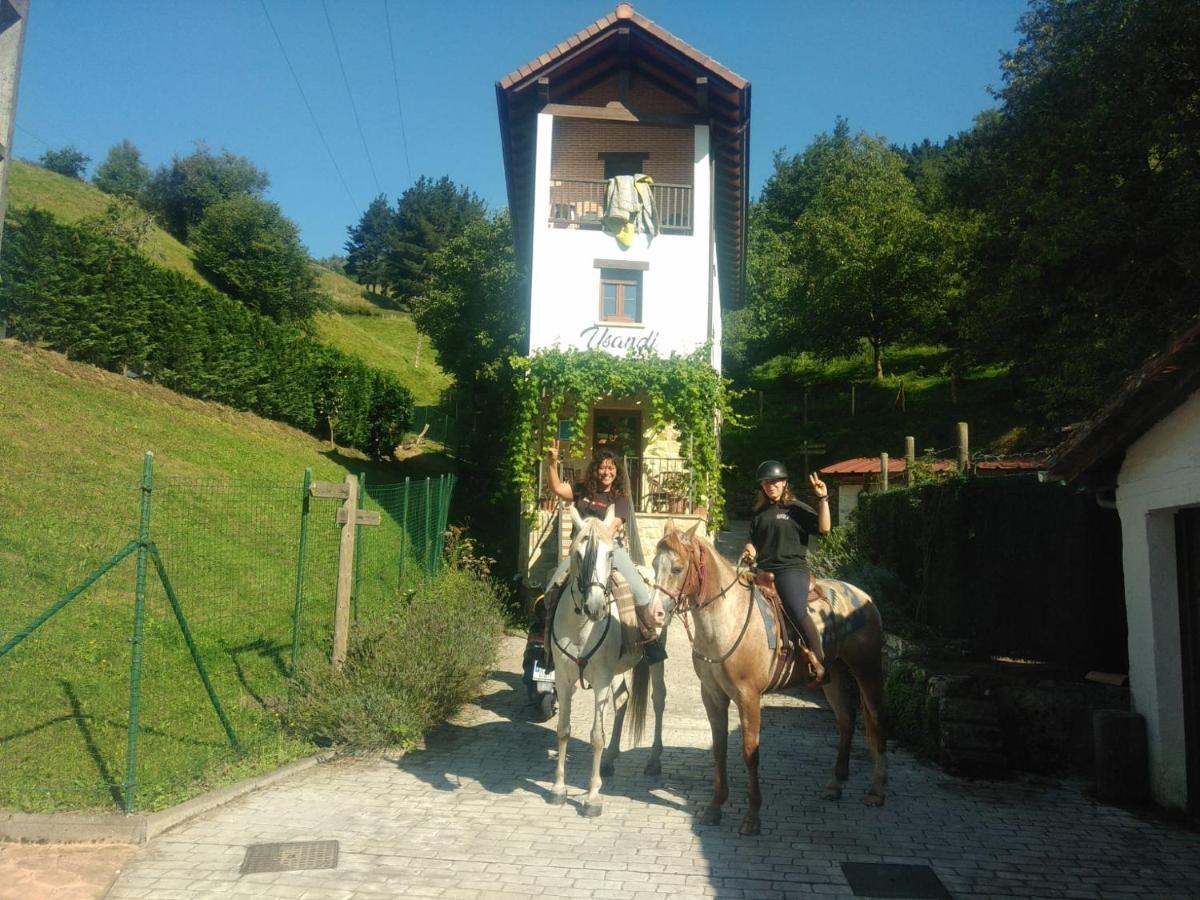 Albergue Usandi Auto Check-In Ziortza-Bolibar Zewnętrze zdjęcie